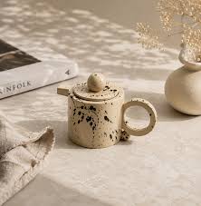 Sunbaked Stoneware Teapot