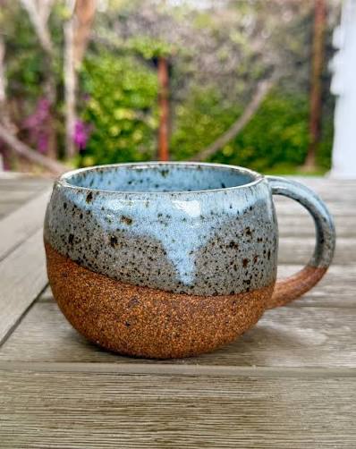 Sea Salt Iron-Speckled Mug