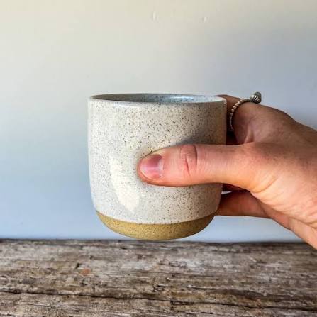 Salt-Fired Thumb Mug