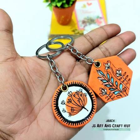 Terracotta Charm Keyring