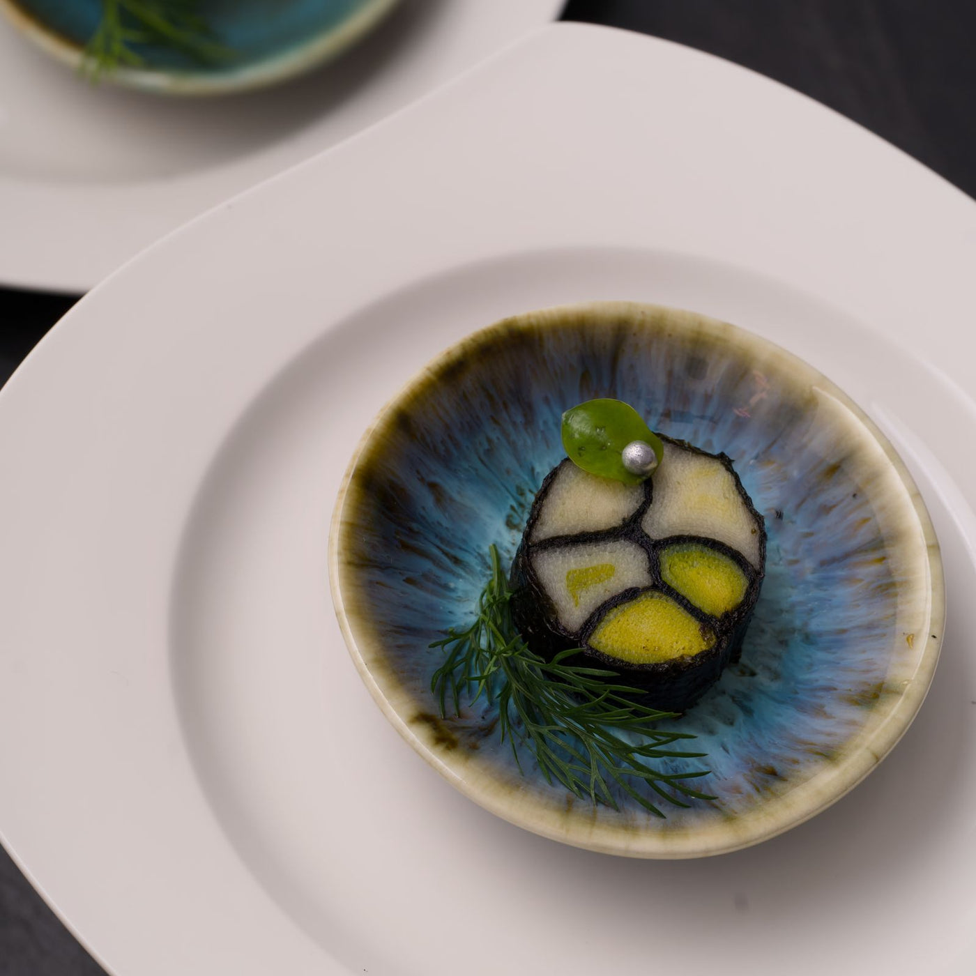 Reference photo for Glaze Sample Tile Magnet Set