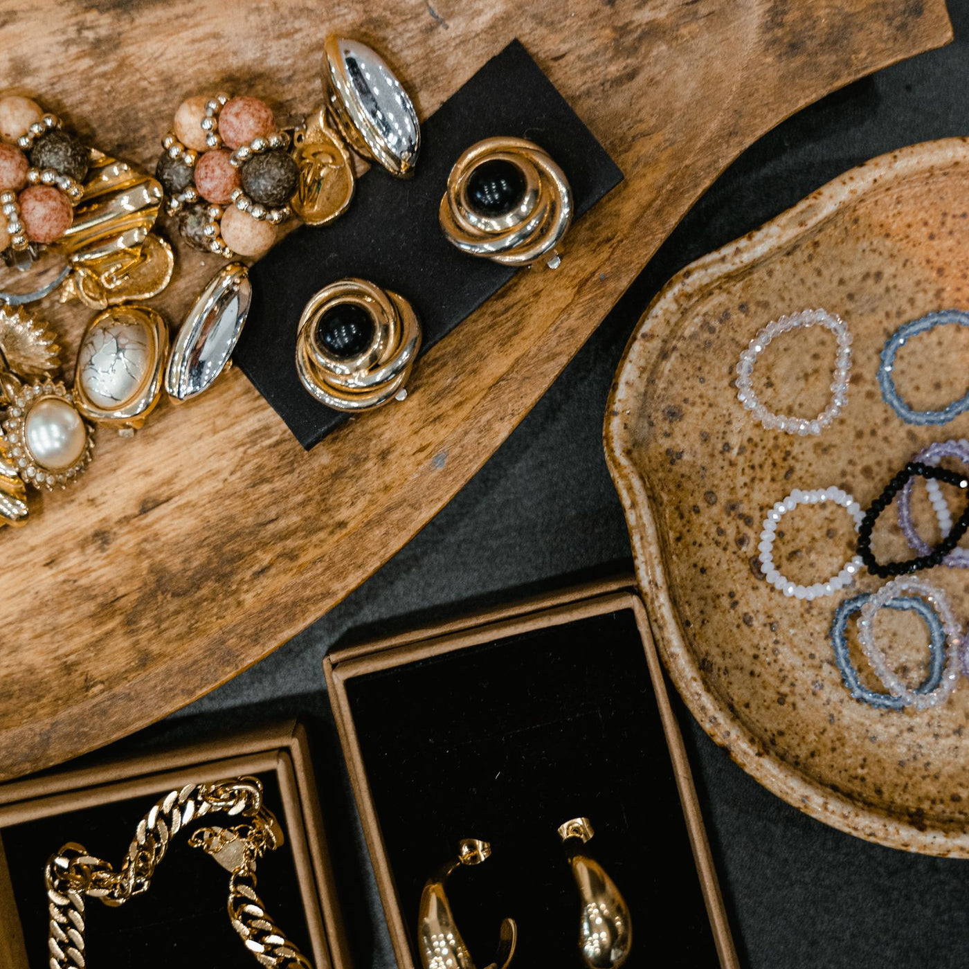 Reference photo for Lemon Slice Clay Earrings
